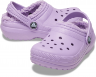 Crocs Classic Lined Clog Kids  orchid
