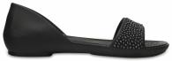 Crocs Lina Embellished D’Orsay Flat Black / Black