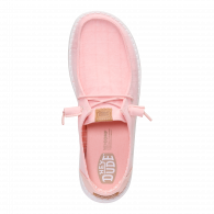 Wendy Chambray Grid Pale Pink