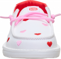 Wendy Y Emroidered Hearts White/Multi