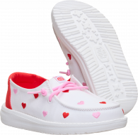 Wendy Y Emroidered Hearts White/Multi