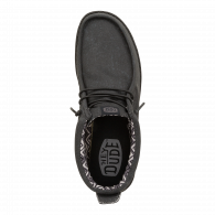 Wally Mid Canvas Black