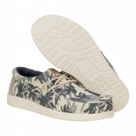 Wally Palm Jute  Egret / Cloud Blue