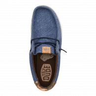 Wally Palm Jute  Navy Blazer / Chili Red