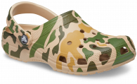 Crocs Classic Printed Camo Clog Chai/Tan