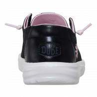 Wendy Y Shimmer Flower  Charcoal