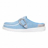 Wendy Slip Buckle Denim  Blue/Multi