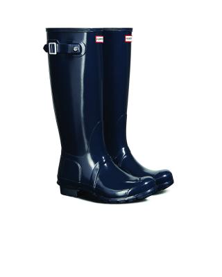 HUNTER ORIGINAL TALL GLOSS - visoki ženski škornji