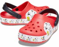  Crocs Fl Snoopy Woodstock Clog Kids flame
