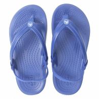 Kids’ Crocband™ Strap Flip Blue Jean