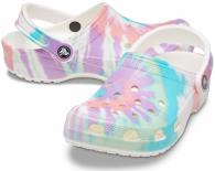 Crocs Classic Tie Dye Graphic Clog fresco/multi
