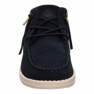 Wendy Mid Fringe Cowgirl Suede Black