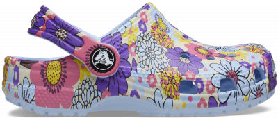 CROCS CLASSIC RETRO FLORAL CLOG KIDS